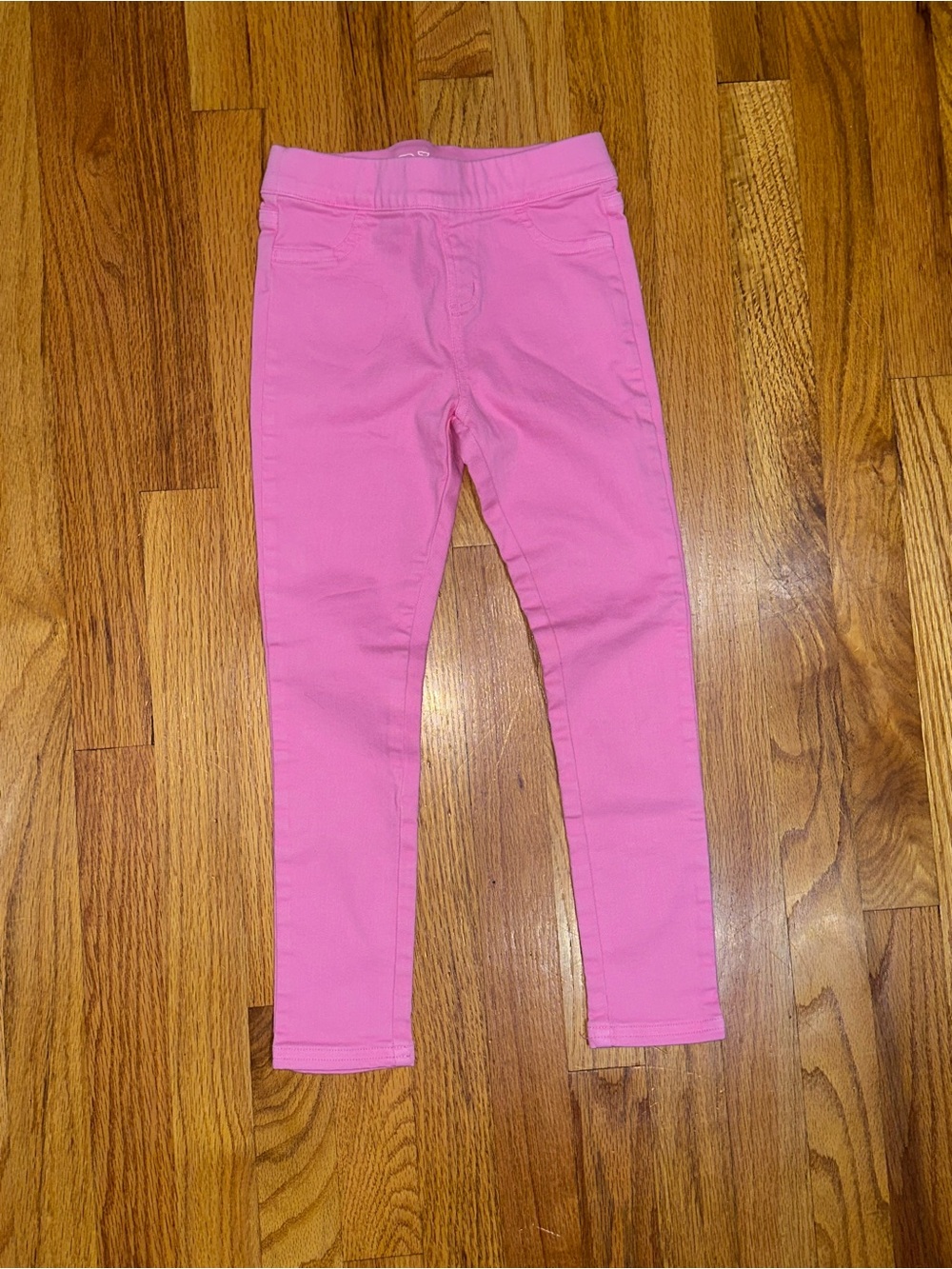 Vineyard Vines Girls' Pink Stretch Pull-On Skinny Jeans Size 7